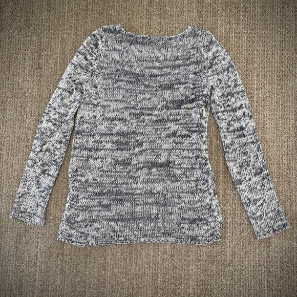 Ann Taylor Marled Linen Blend Knit Tunic Sweater, Size S - Picture 10 of 12